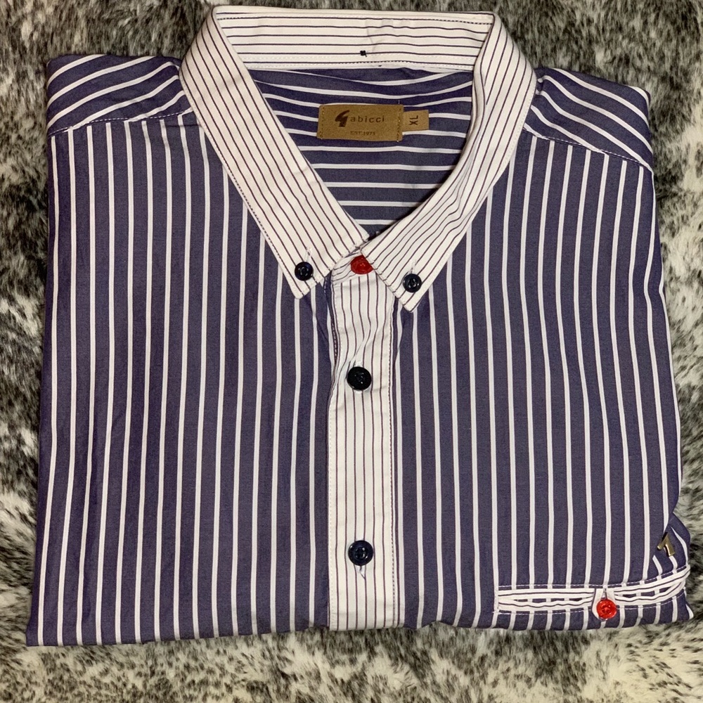 Men’s Gabicci UK Brand Button- Down, size XL